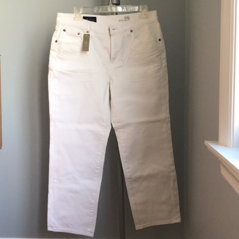 J.Crew Wide Leg Cropped Jeans